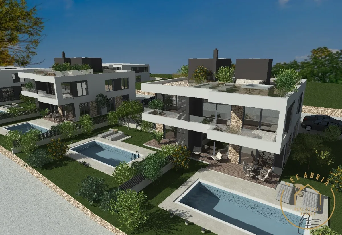 Contessa Residence 3, Stan Na I. Katu Sa Krovnom Terasom (s4) - Novigrad