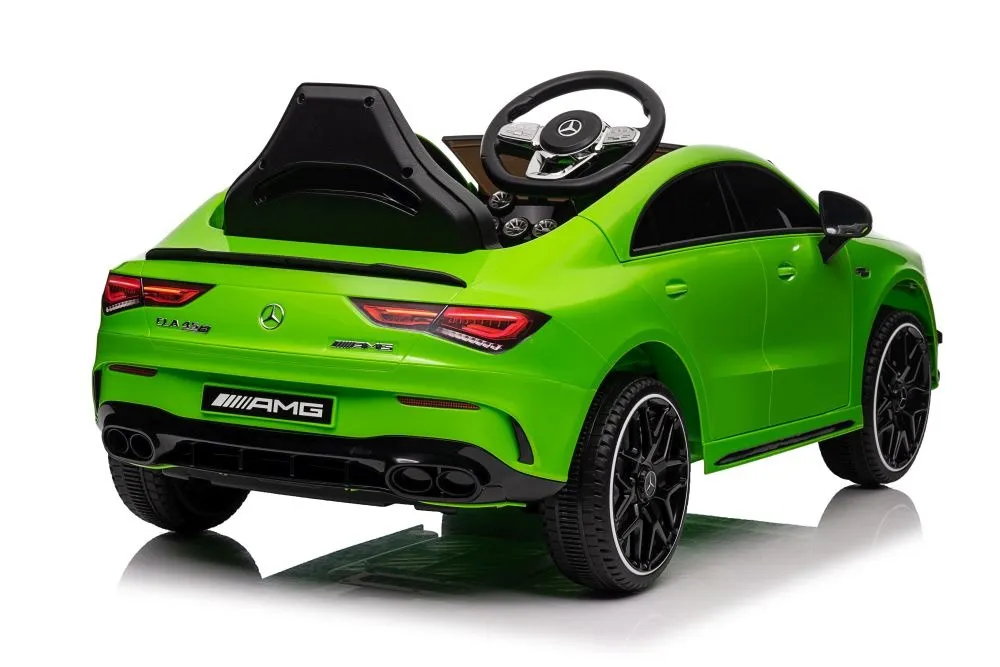 licencirani auto na akumulator mercedes cla 45s amg 4×4 – zeleni - slika 4