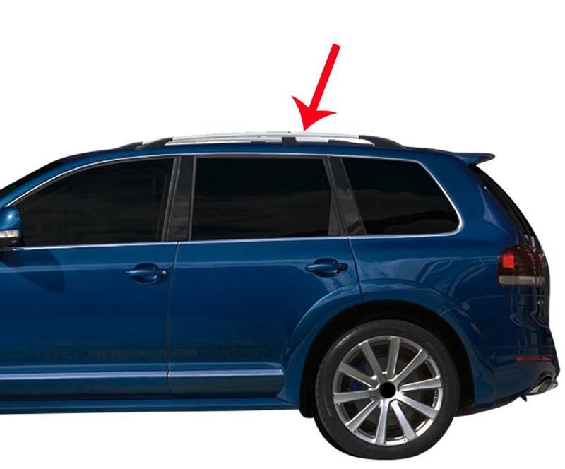 Uzdužni Alu Krovni Nosači Za Vw Touareg 1 - Super Izgled - Županja
