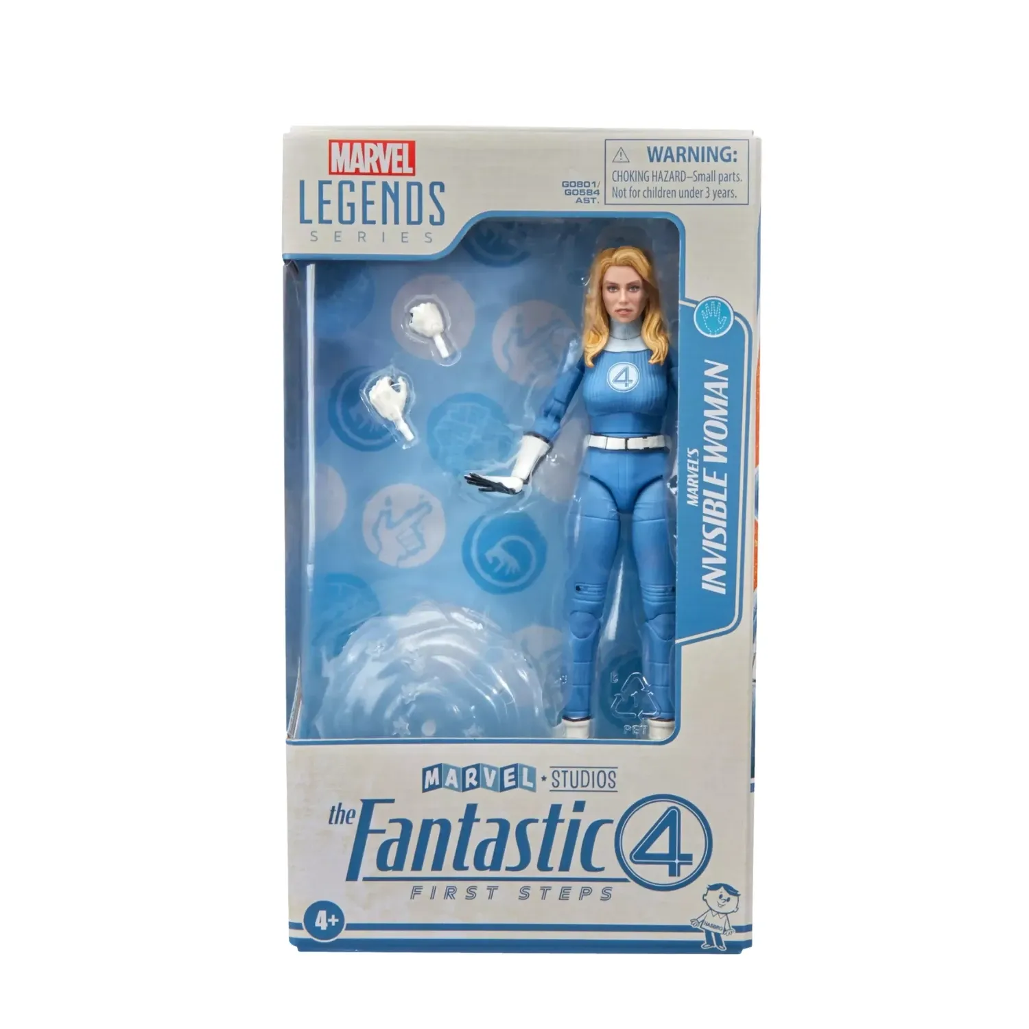 marvel legends series: the fantastic 4 – invisible woman figura, 15cm - slika 8