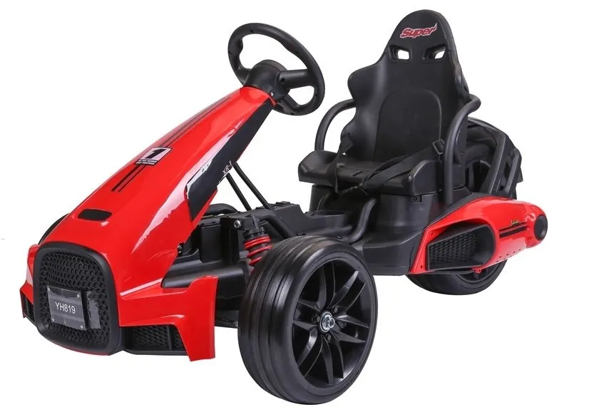 ch9939 electric ride-on go-cart red - slika 3