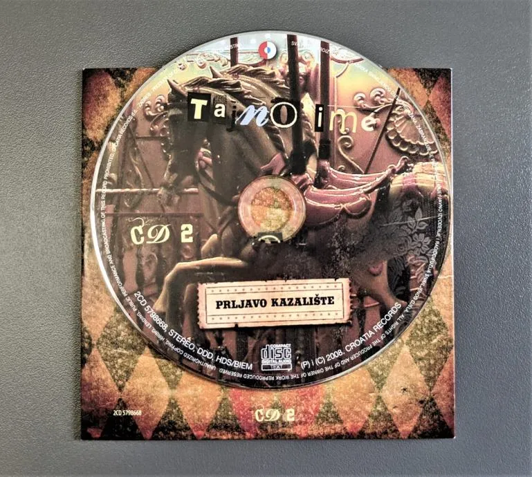 cd prljavo kazalište album tajno ime s potpisima / r1, rate !! - slika 4