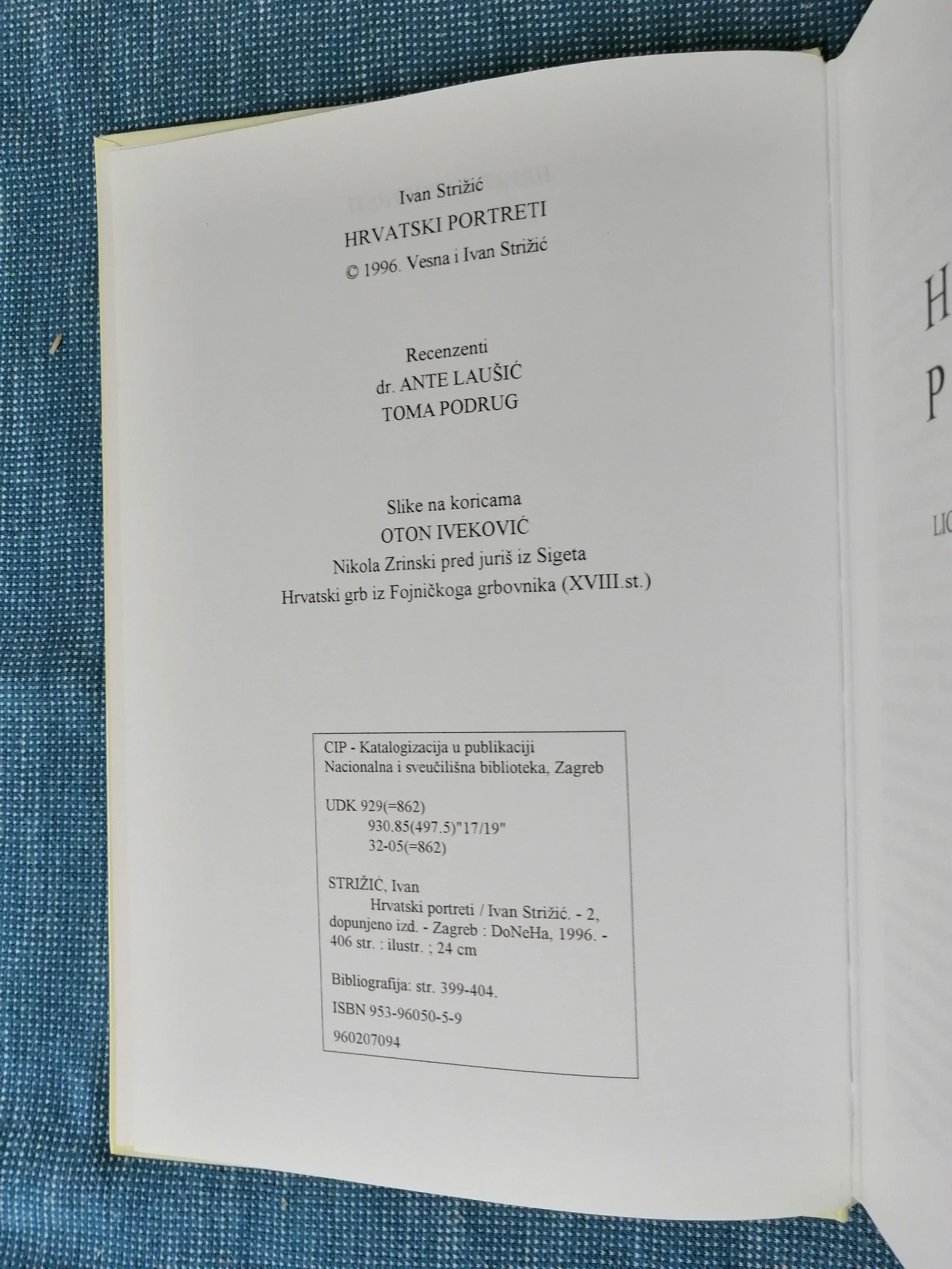 ivan strižić – hrvatski portreti : lice i naličje hrvatskoga bića - slika 3