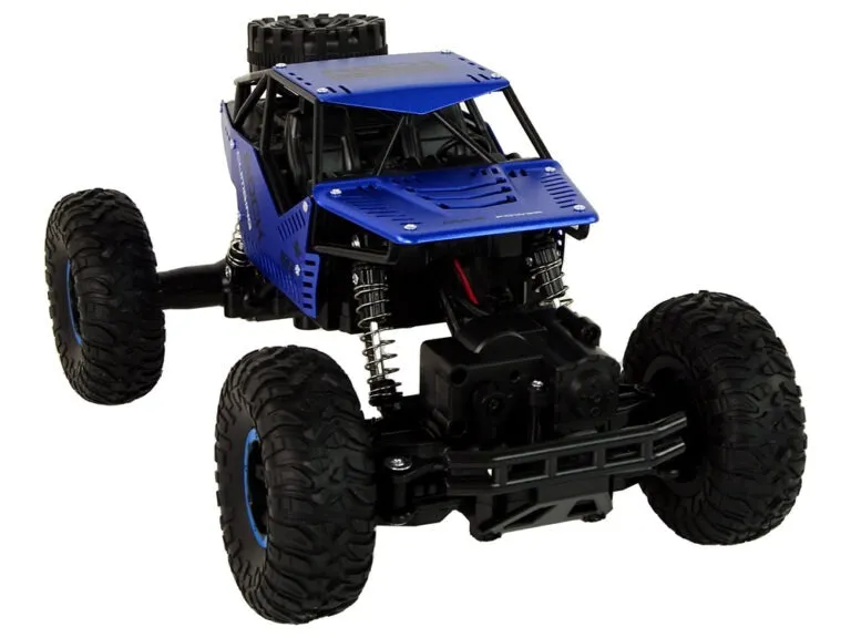 remote controlled rc car 1:16 black blue - slika 5