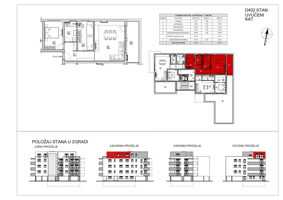 luksuzan penthouse: donja bistra, 65,27 m2, novogradnja *lift* - slika 21