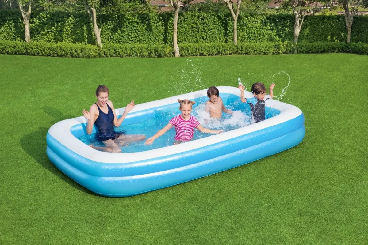 bazen na napuhavanje laguna 305 183 46cm bestway - slika 6