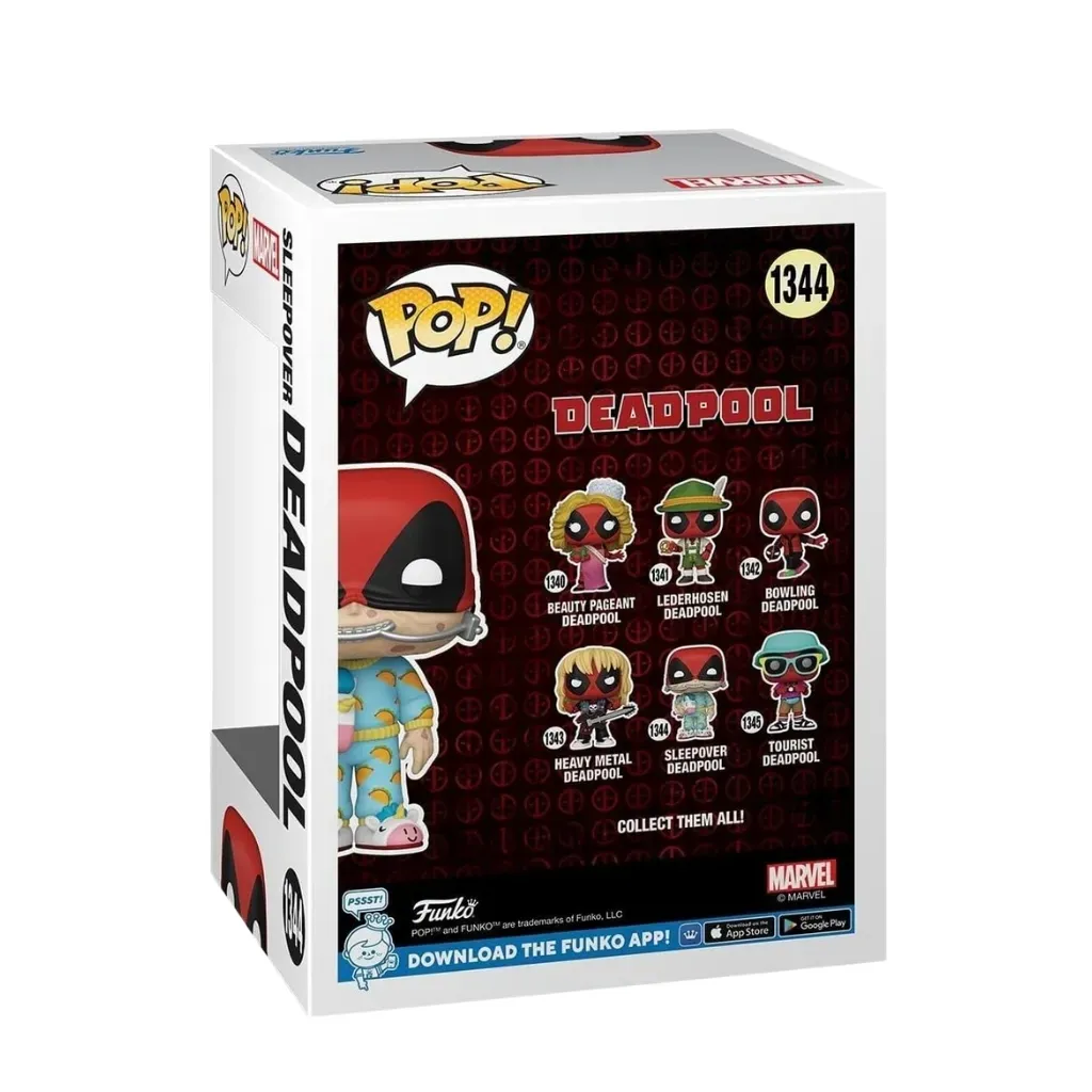 funko pop! marvel: deadpool – sleepover deadpool #1344 - slika 2