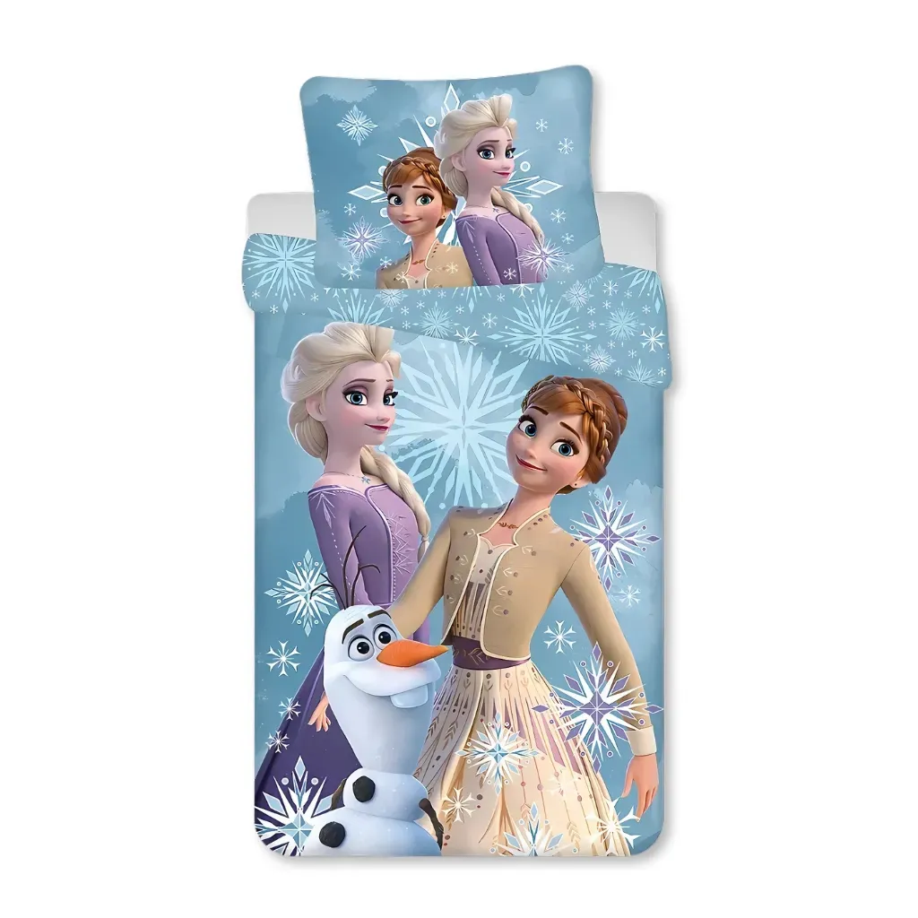 Frozen ‘Snowflake’ posteljina za bebe, 100×135 cm - Zagreb