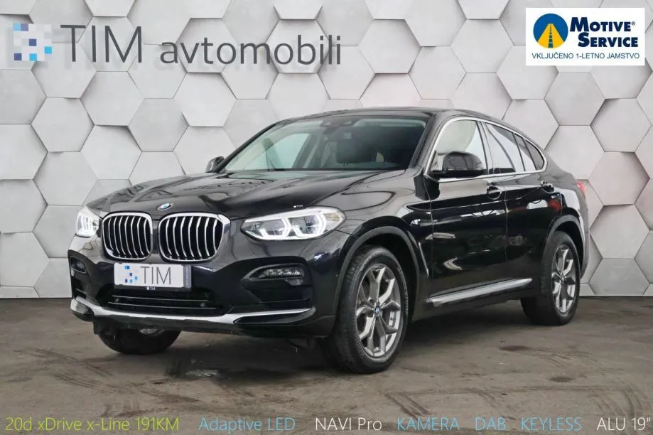 BMW serija X4: xDrive 20d Aut x-Line Adapt.LED NAVIpro DAB KAMERA - Ljubljana