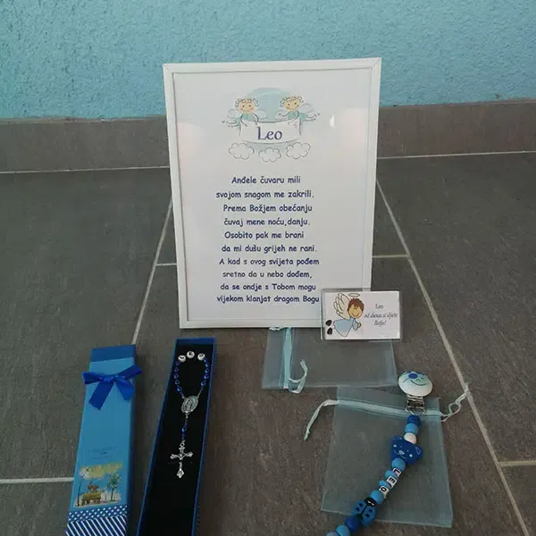 poklon set za krštenje - slika 4