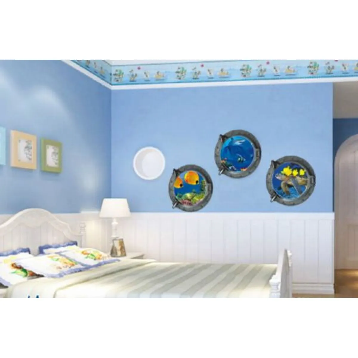 3d wall sticker morski život - slika 4