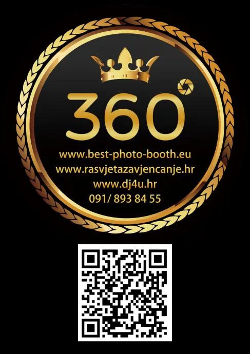 photo booth mirror & 360° video – najam za vjenčanja i evente - slika 9