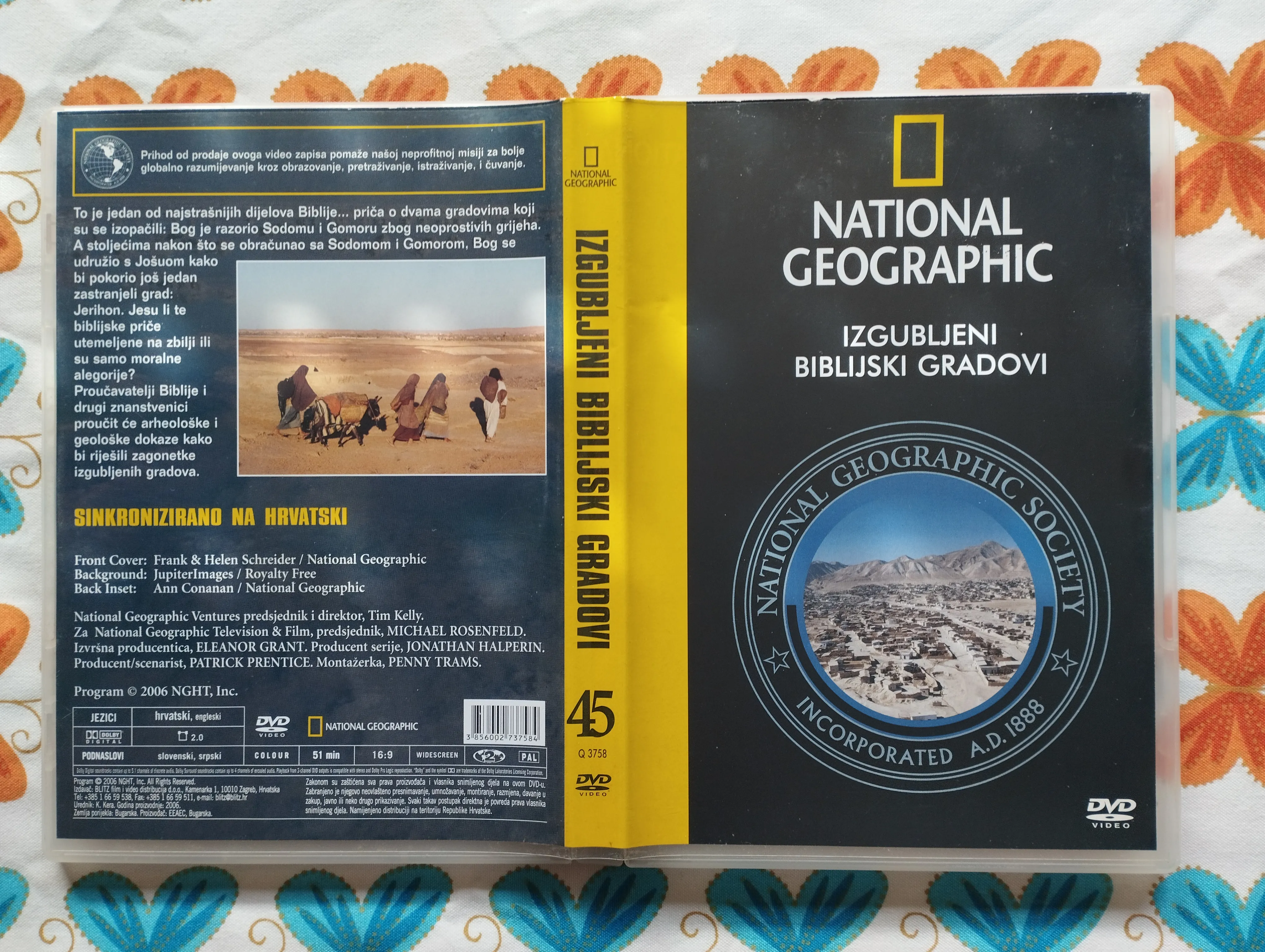 National Geographic Izgubljeni biblijski gradovi DVD - Samobor