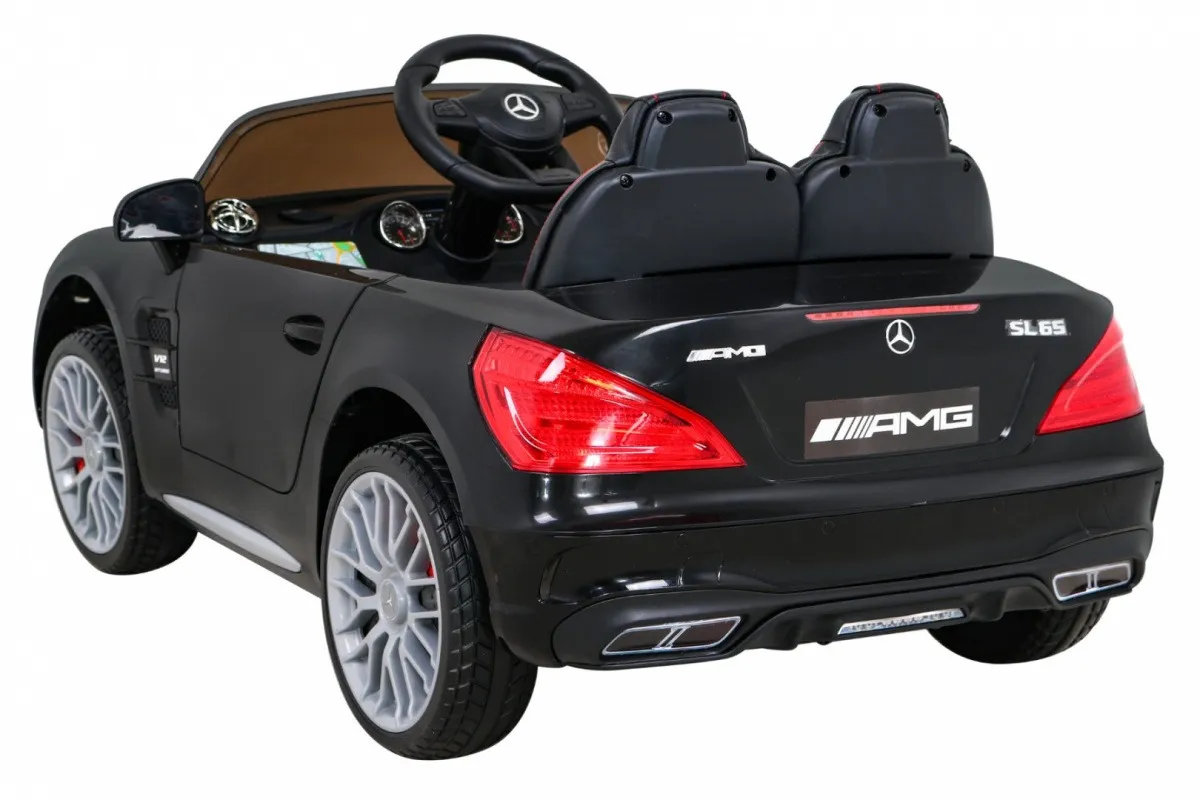 licencirani auto na akumultor mercedes benz amg sl65 s - crni - slika 4