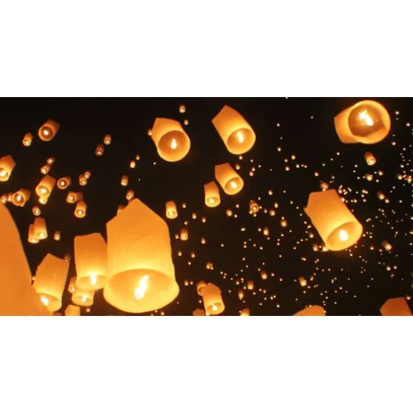 (pak 5kom) japanski wish baloni! lampion želja - slika 15