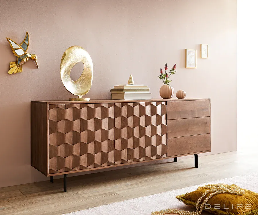 Komoda Fevo 175cm, Materijal: Bagrem - Čakovec