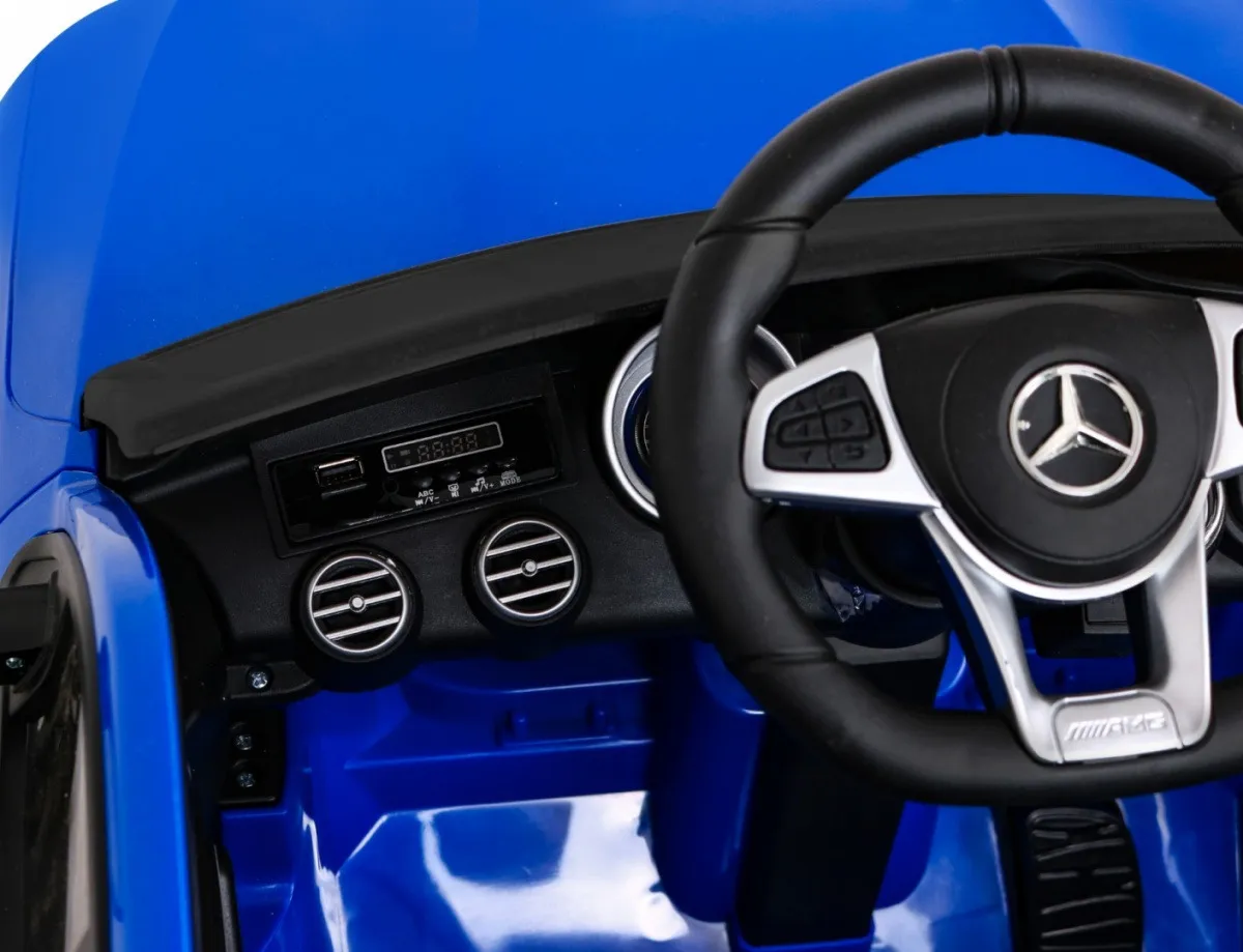 licencirani auto na akumultor mercedes benz glc63s 4x4 - plavi - slika 8