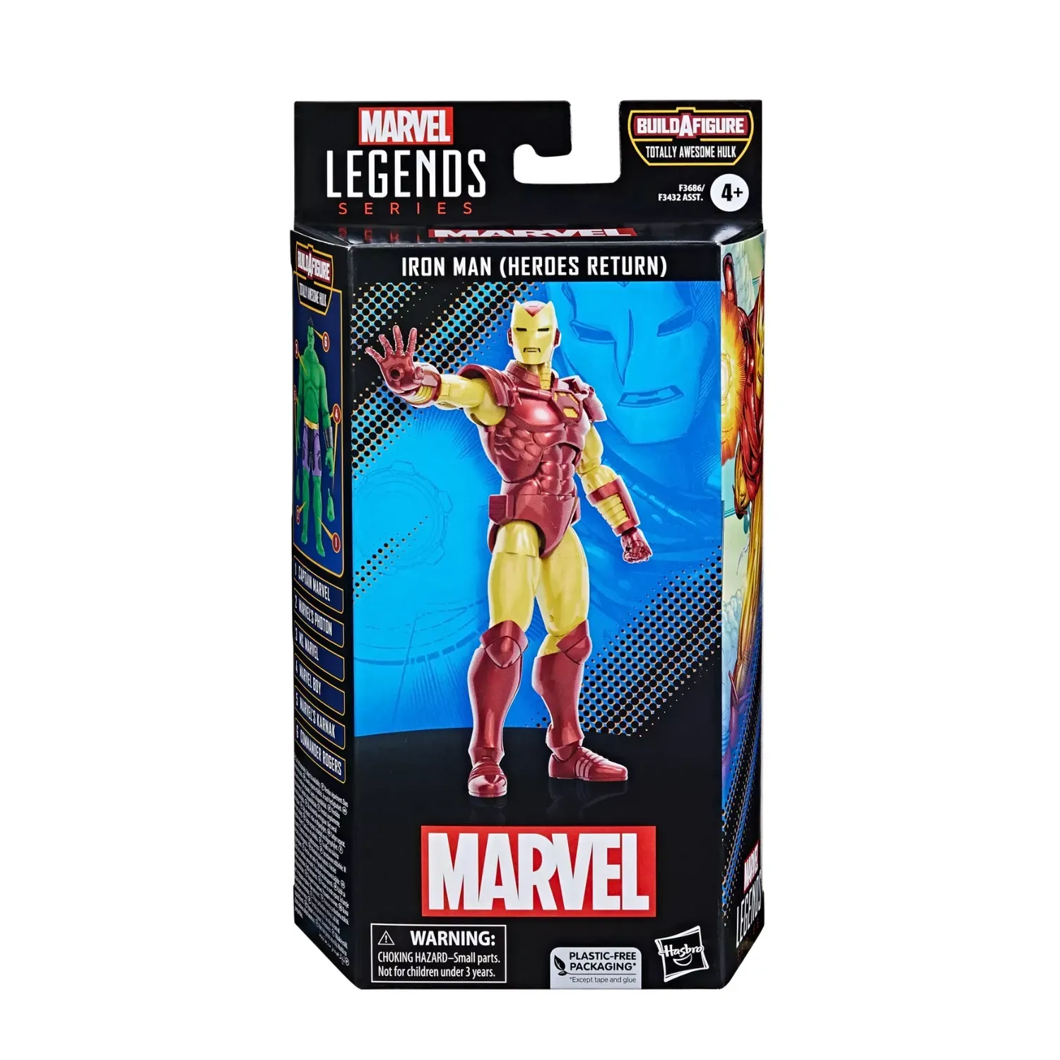 marvel legends series: iron man (heroes return) figura, 15cm - slika 7