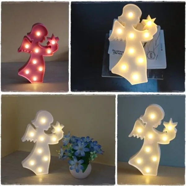 anđeo dekorativni s led svjetlima - slika 4