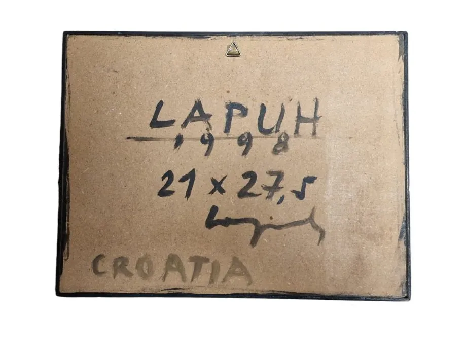 slika željko lapuh 1998. godina 21x27,5cm / r1, rate! - slika 2