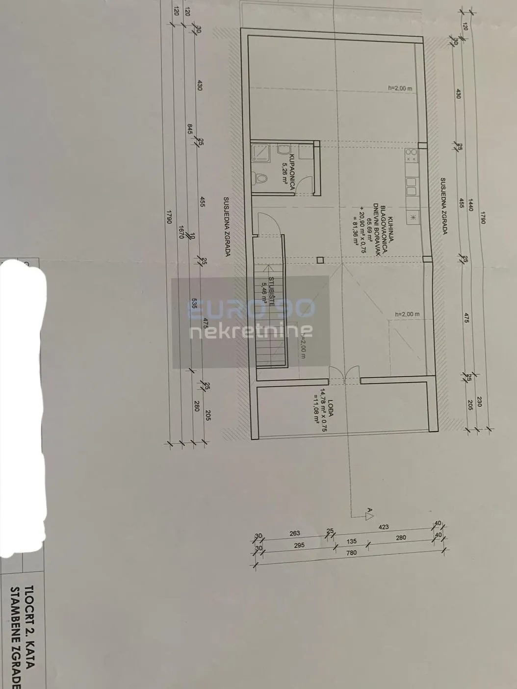 zadar/bokanjac-stambeno-poslovni objekat s tri stana - slika 21
