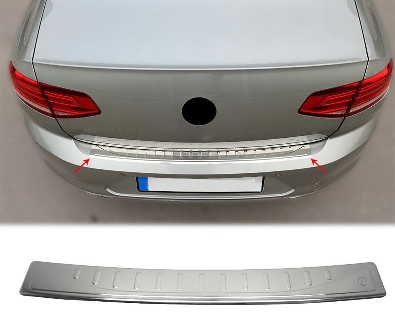 zaštitna-ukrasna lajsna zadnjeg branika za vw passat b7- top izgled - slika 7