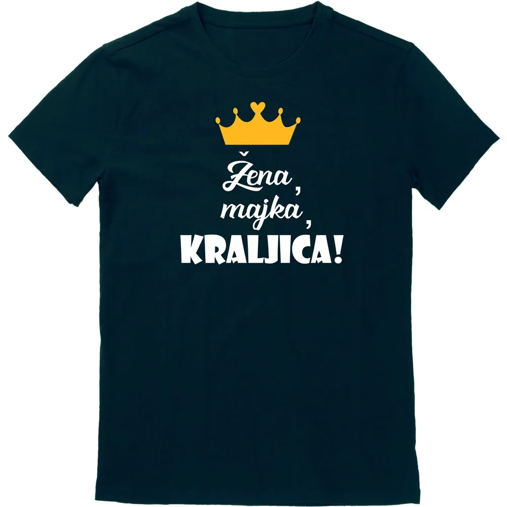 majice s natpisom – ženske - slika 7