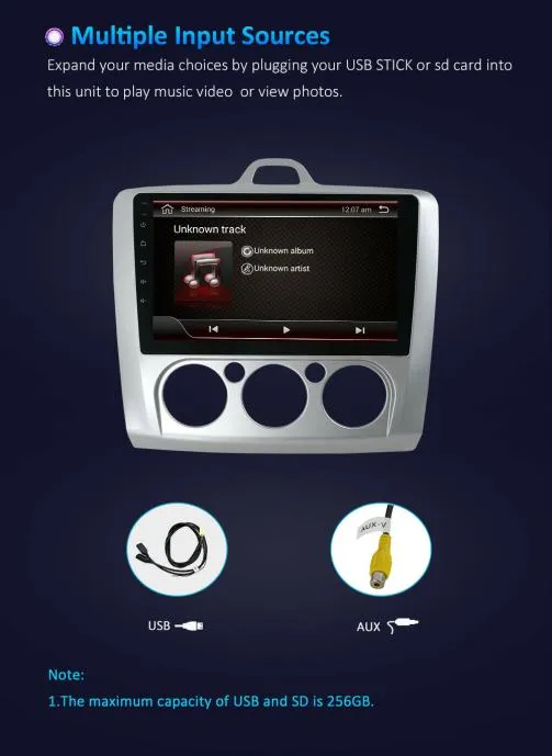 ford focus 2006 - 2011 original android radio + parking kamera - slika 7