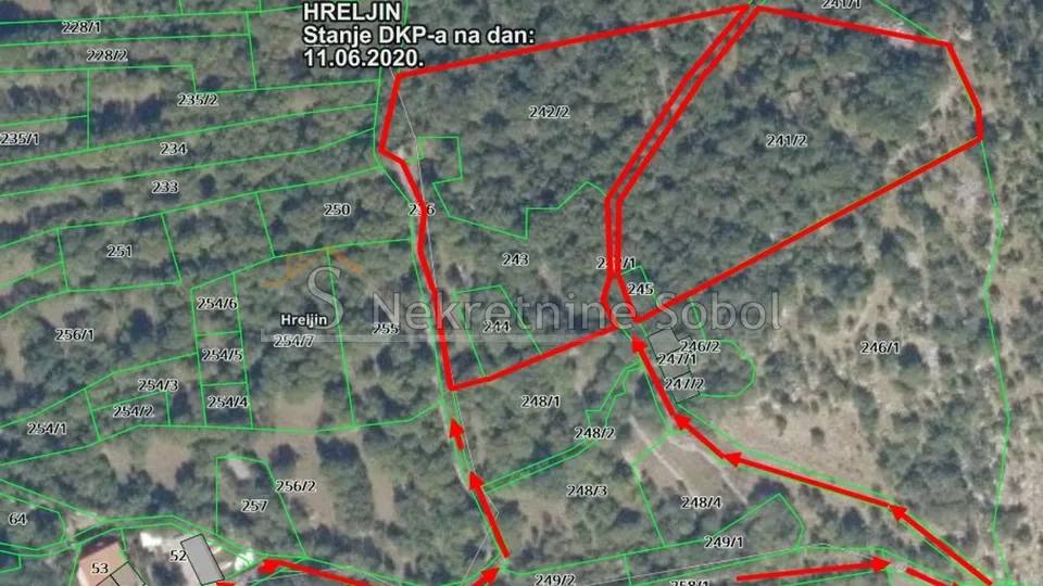 rijeka, hreljin - poljoprivredno, 7907 m2 prodaja - slika 9