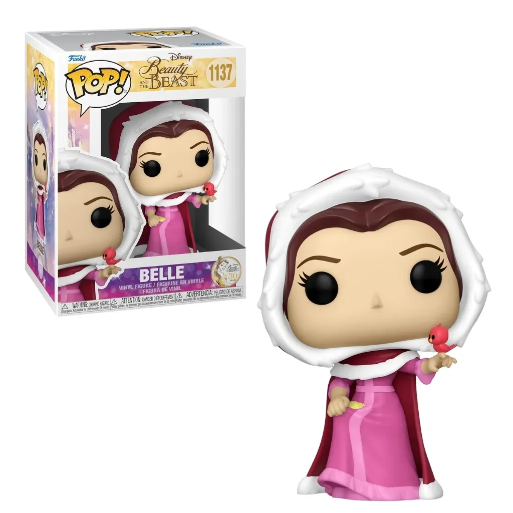 funko pop! disney: beauty and the beast – winter belle #1137 - slika 3