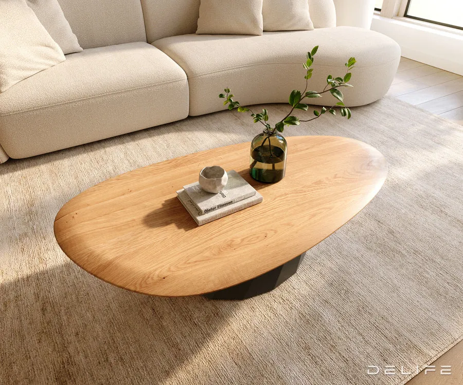 klub stolić edge 140x75cm, materijal: hrast - slika 4