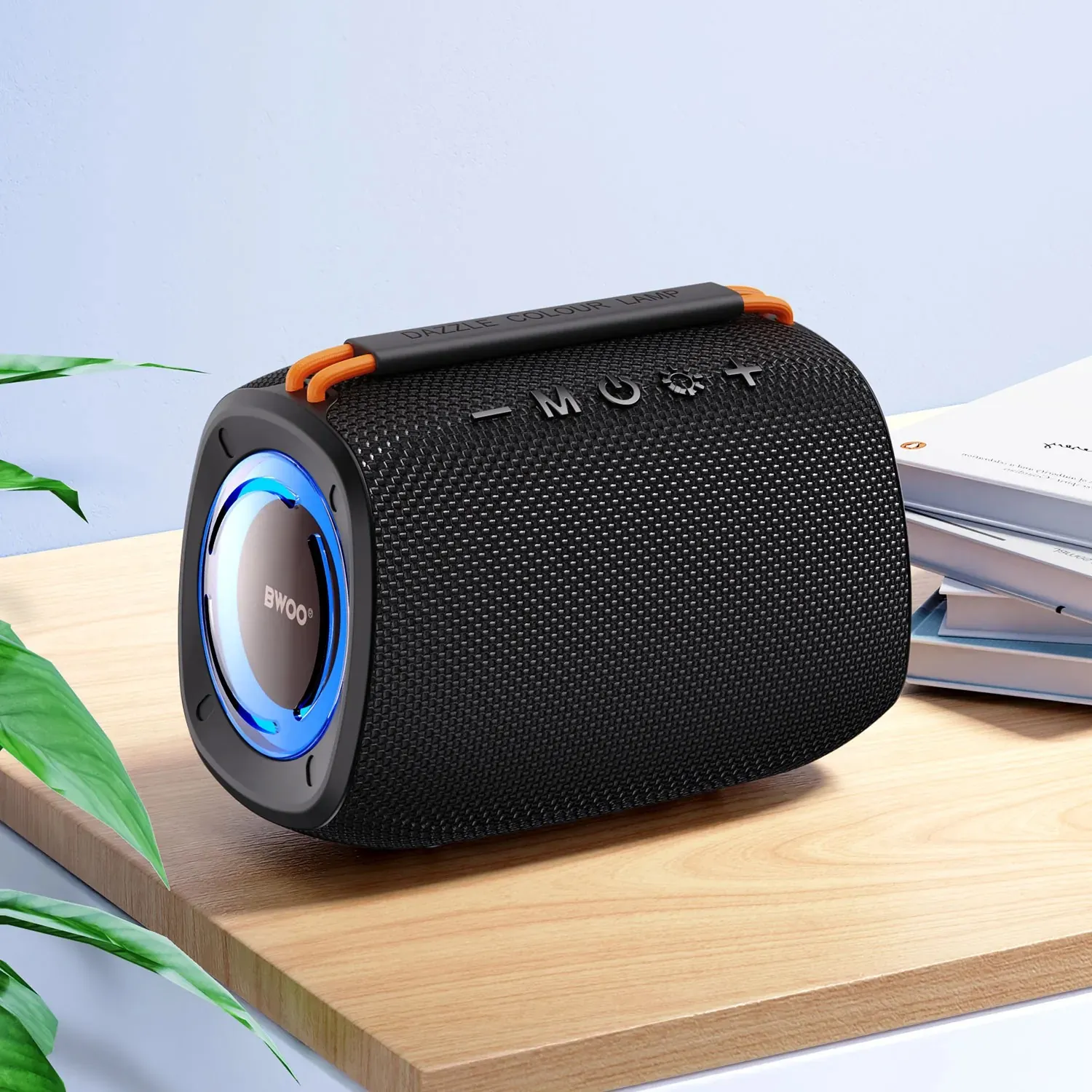 bwoo prijenosni hi-fi bežični zvučnik s ipx4 zaštitom, bluetooth 5.3 - slika 4