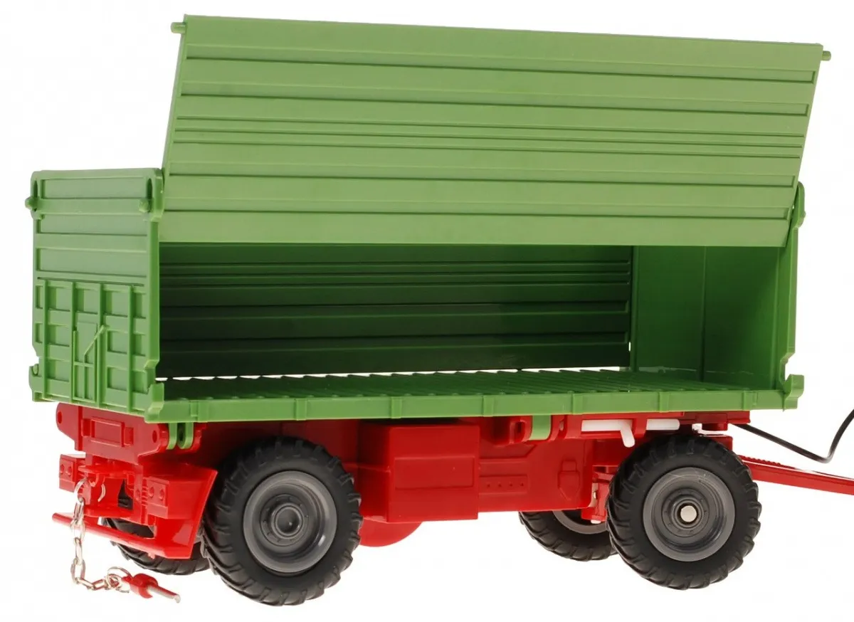 traktor with a trailer in 1 28 scale - slika 3