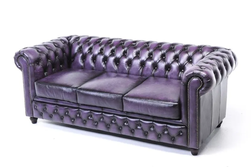 chesterfield set garnitura original leather | 1 + 2 + 3 sjedišta - slika 4