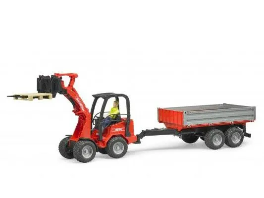 bruder bager schäffer compact loader 2034 - br02191 - slika 4