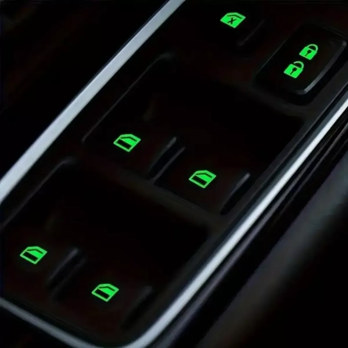 fluorescentne naljepnice za tipke automobila - slika 5
