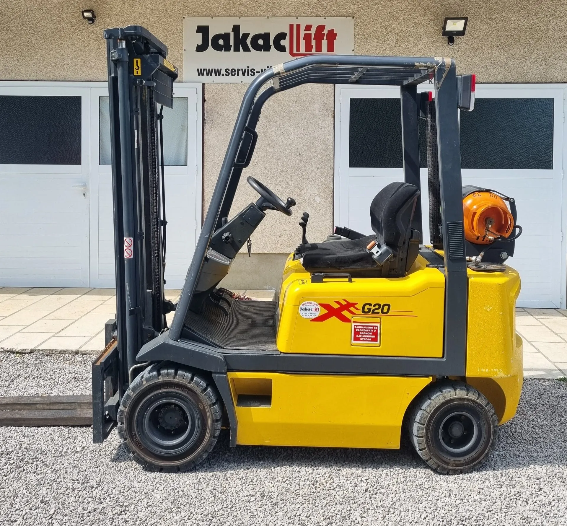 plinski viličar fiat om 2t - slika 2