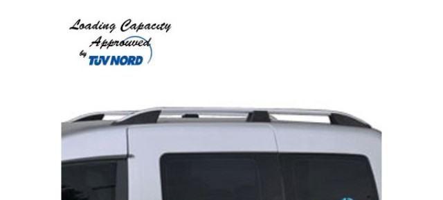uzdužni krovni nosači za vw caddy iii-iv-v - srebrni ili crni - slika 8
