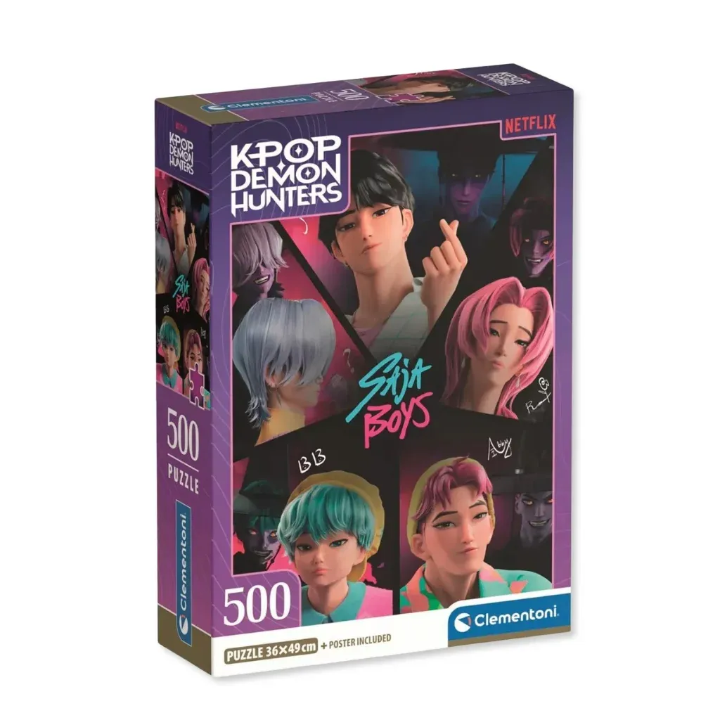 KPop Demon Hunters puzzle – Saja Boys, 500pcs - Zagreb