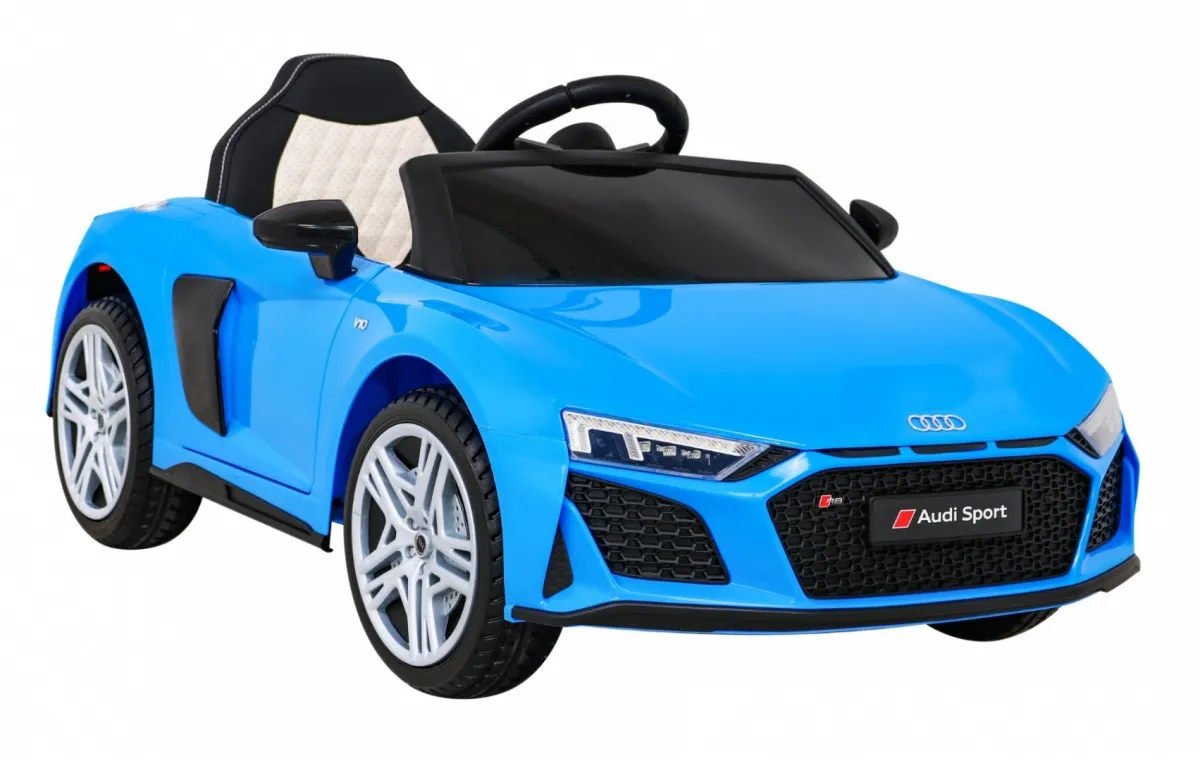 licencirani auto na akumulator audi r8 lift - plavi - slika 7