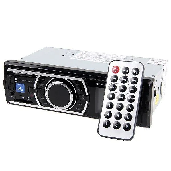 auto radio mp3, usb, aux, sd kartica, daljinski upravljač - slika 7