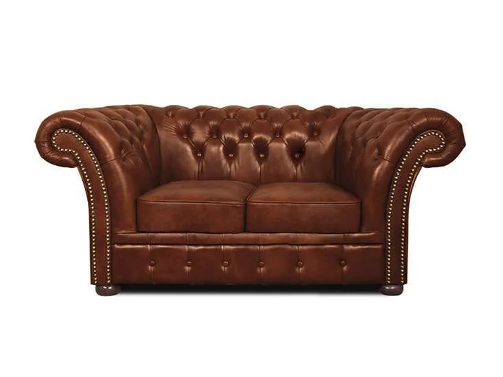 Chesterfield Dvosjed Winfield Basic Leather | 2-sjedišta - Ježdovec, Zagreb